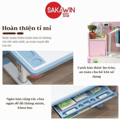 Bộ Bàn Học Thông Minh Chống Gù Chống Cận Sakawin A16 Plus + ( bản cao cấp 2024 )-duoc-ban-tai-TAP HOA SO