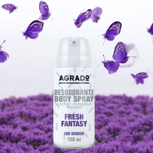  Xịt Khử Mùi Body Agrado Hương Nước Hoa Fresh Fantasy-duoc-ban-tai-TAP HOA SO