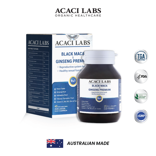 Viên uống bổ thận tráng dương Acaci Labs Black Maca và Ginseng Premium-duoc-ban-tai-TAP HOA SO