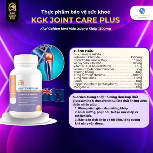 Thực phẩm bảo vệ sức khỏe xương khớp KIWI GOLDEN KIWI Joint Care Plus HSC (Hộp 60 viên)-duoc-ban-tai-TAP HOA SO