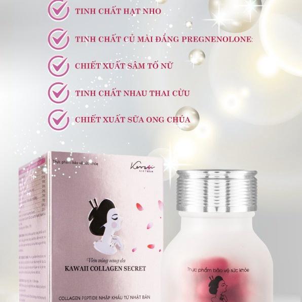  VIÊN UỐNG SÁNG DA COLLAGEN  - KAWAII-duoc-ban-tai-TAP HOA SO