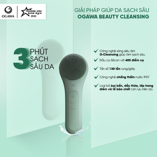 Máy rửa mặt, mã sản phẩm XPRE119-OB-119: OGAWA Beauty - Facial Cleansing Massager-duoc-ban-tai-TAP HOA SO