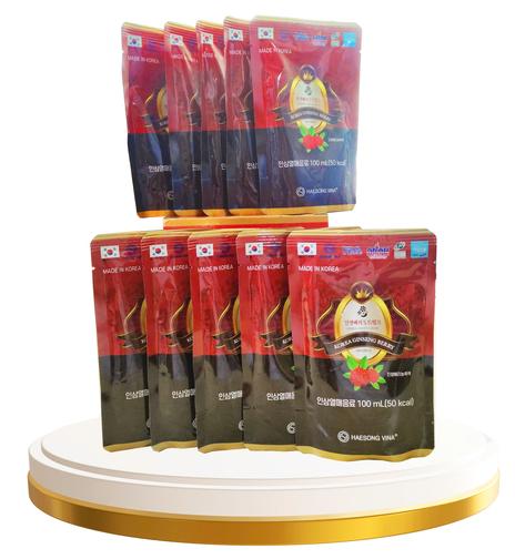 Nước uống Quả sâm - Ginseng Berry S Drink - dạng gói-duoc-ban-tai-TAP HOA SO