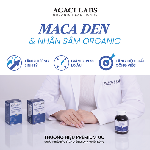 Viên uống bổ thận tráng dương Acaci Labs Black Maca và Ginseng Premium-duoc-ban-tai-TAP HOA SO