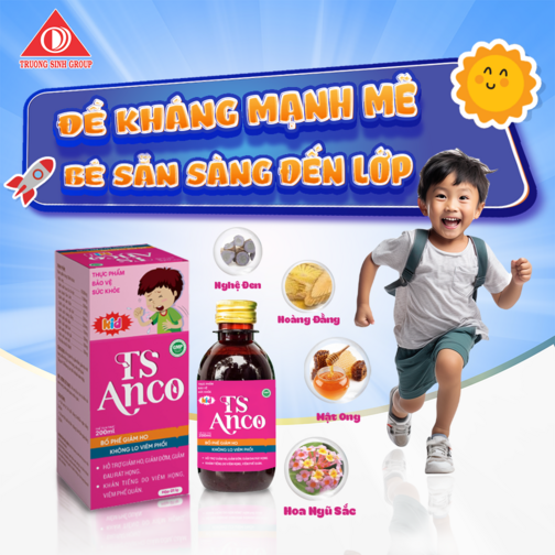Giảm ho bảo vệ sức khỏe TS Anco Kid
-duoc-ban-tai-TAP HOA SO