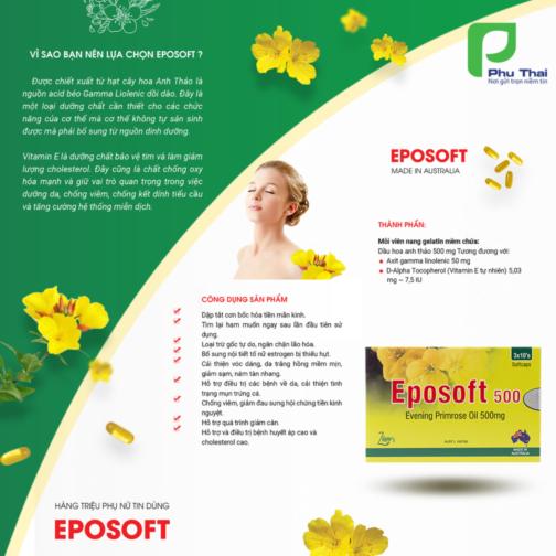 Eposoft - Cân bằng nội tiết tố, làm đẹp da-duoc-ban-tai-TAP HOA SO