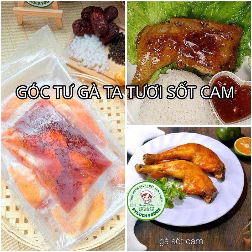 Đùi Gà Ta Tươi Sốt Cam-duoc-ban-tai-PYLUCKFOODS - CỬA HÀNG THỰC PHẨM MAY MẮN VÀ HẠNH PHÚC