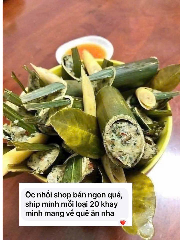 Ốc Nhồi Ống Lam Loại VIP ( Ốc Đá - giòn ngon hơn ốc bưu) -duoc-ban-tai-PYLUCKFOODS - CỬA HÀNG THỰC PHẨM MAY MẮN VÀ HẠNH PHÚC