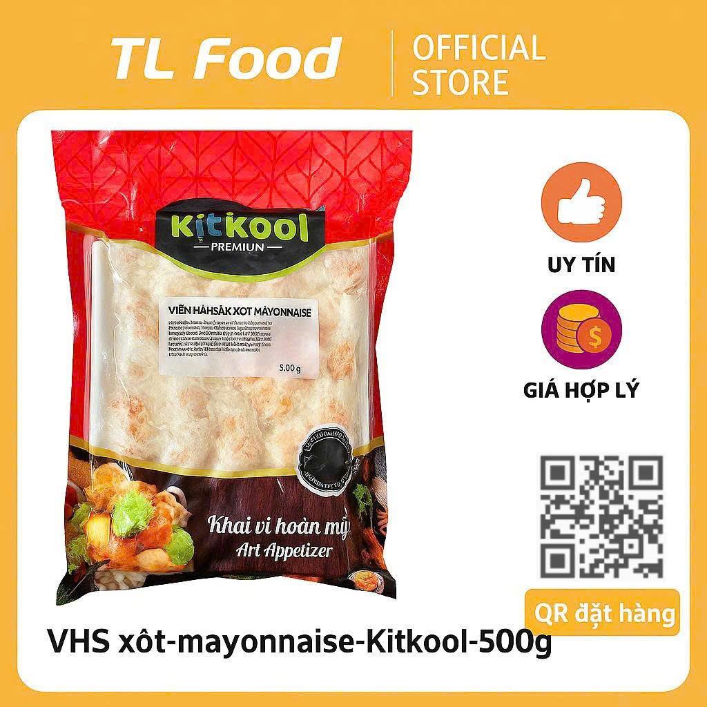 Viên Hải Sản Xốt Mayonnaise Kitkool gói 500g-duoc-ban-tai-TL Food