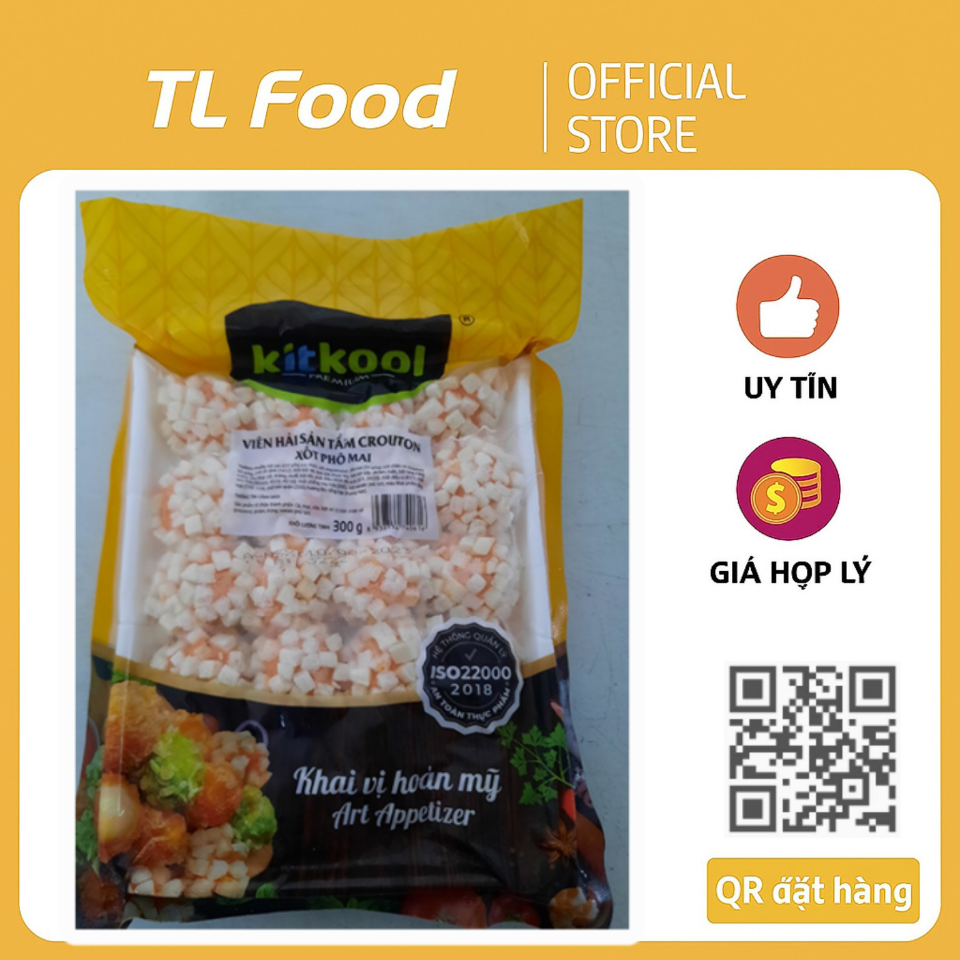 Viên Hải Sản Tẩm Bánh Mì Sốt Phô Mai-duoc-ban-tai-TL Food