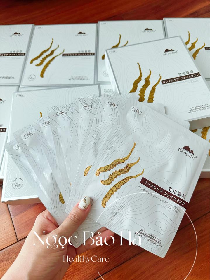 Mask đông trùng Dr Plant-duoc-ban-tai-Ngọc Bảo Hà