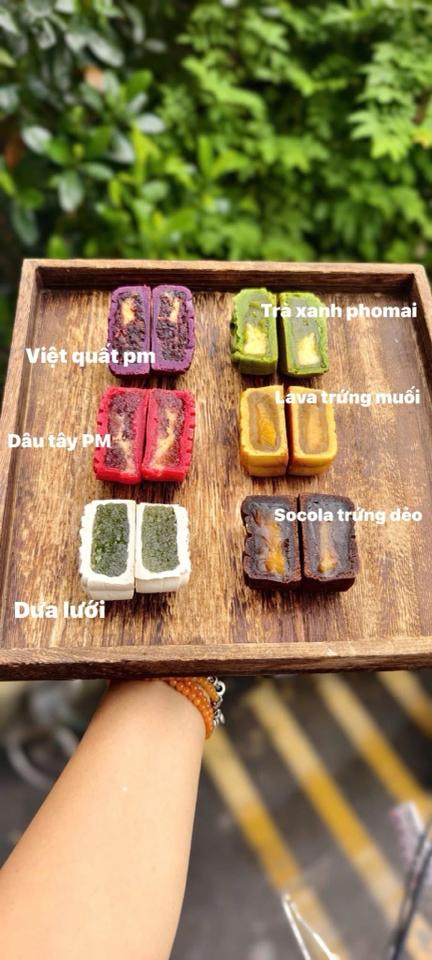 Set Lục sắc -duoc-ban-tai-Tiệm bánh Chum Chum - Ngọc Hồi