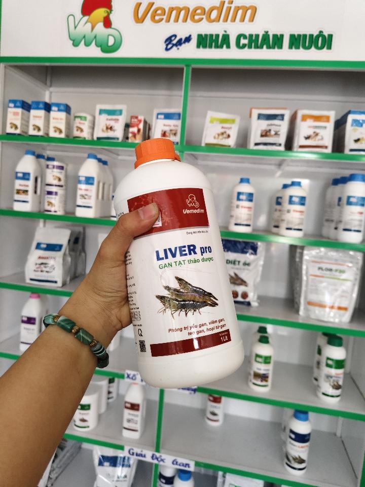 Liver Pro _ chai 1 lít -duoc-ban-tai-Thủy sản Ngọc Tú
