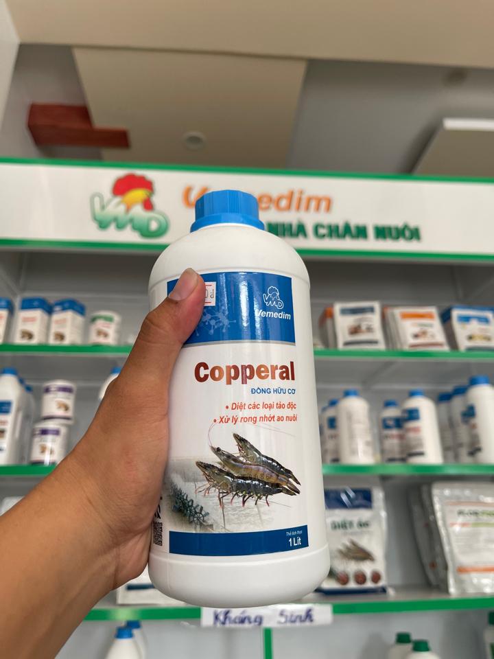 Copperal tôm _ chai 1 lít -duoc-ban-tai-Thủy sản Ngọc Tú