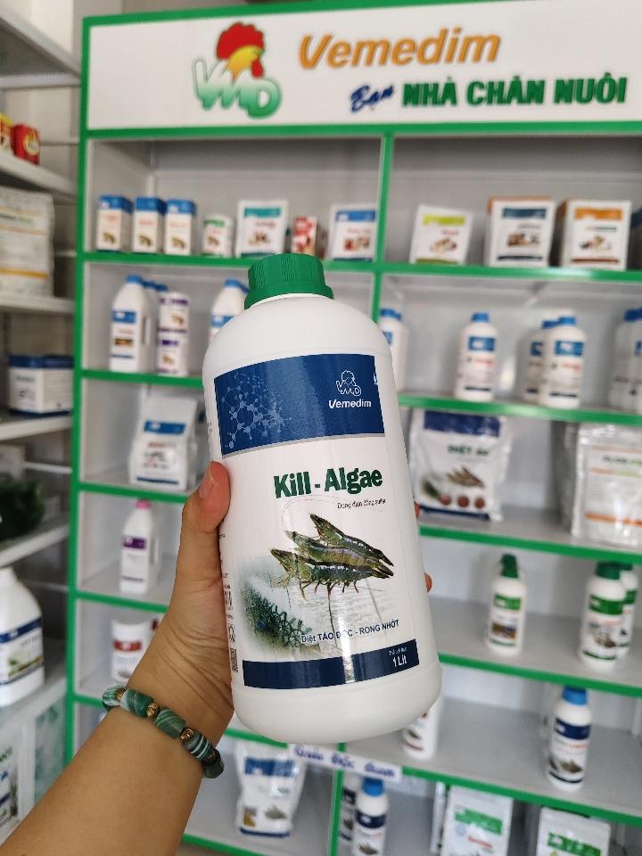 Kill algae _ chai 1 lít -duoc-ban-tai-Thủy sản Ngọc Tú