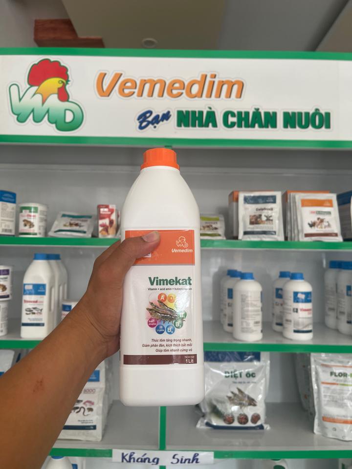 Vimekat_ chai 1 lít -duoc-ban-tai-Thủy sản Ngọc Tú