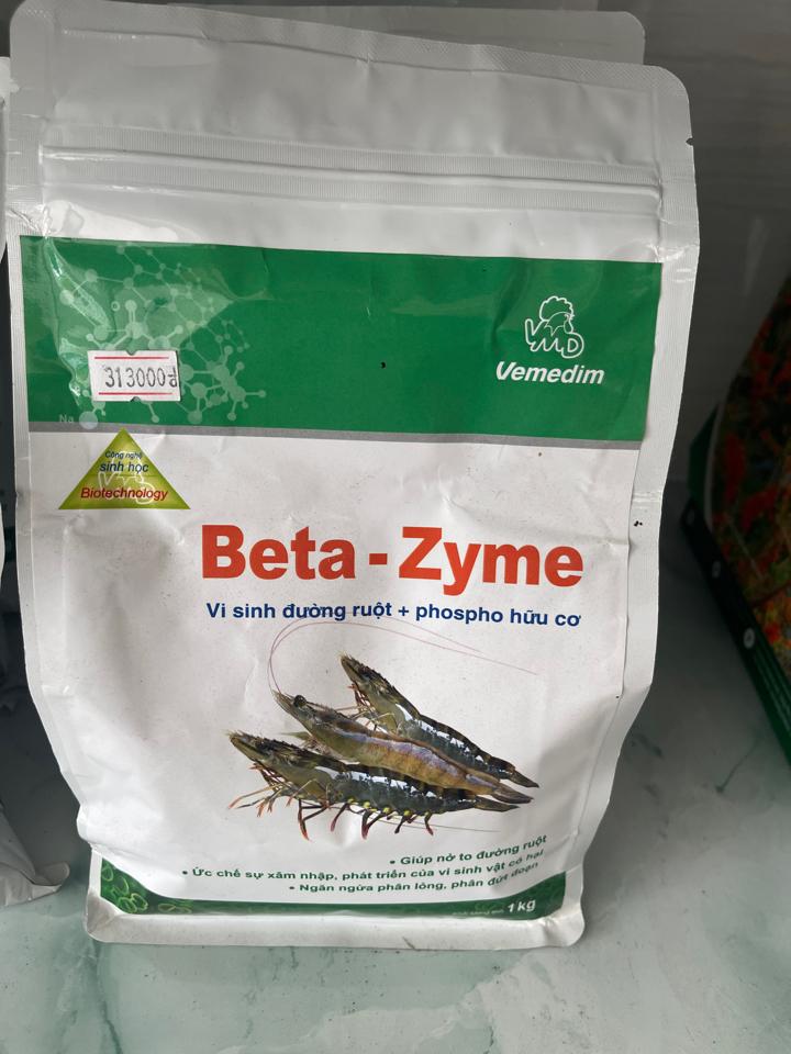 Beta - Zyme _ gói 1kg-duoc-ban-tai-Thủy sản Ngọc Tú
