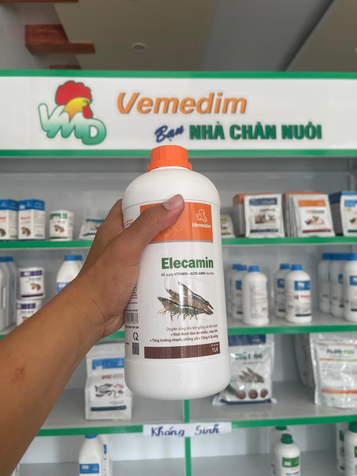 Elecamin_ chai 1 lít -duoc-ban-tai-Thủy sản Ngọc Tú