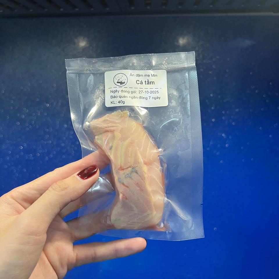 Cá tầm -40g-duoc-ban-tai-Ăn dặm mẹ Min