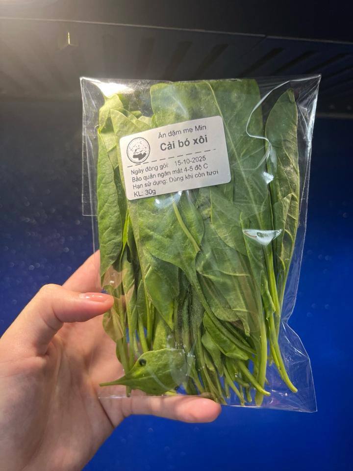 Cải bó xôi-duoc-ban-tai-Ăn dặm mẹ Min