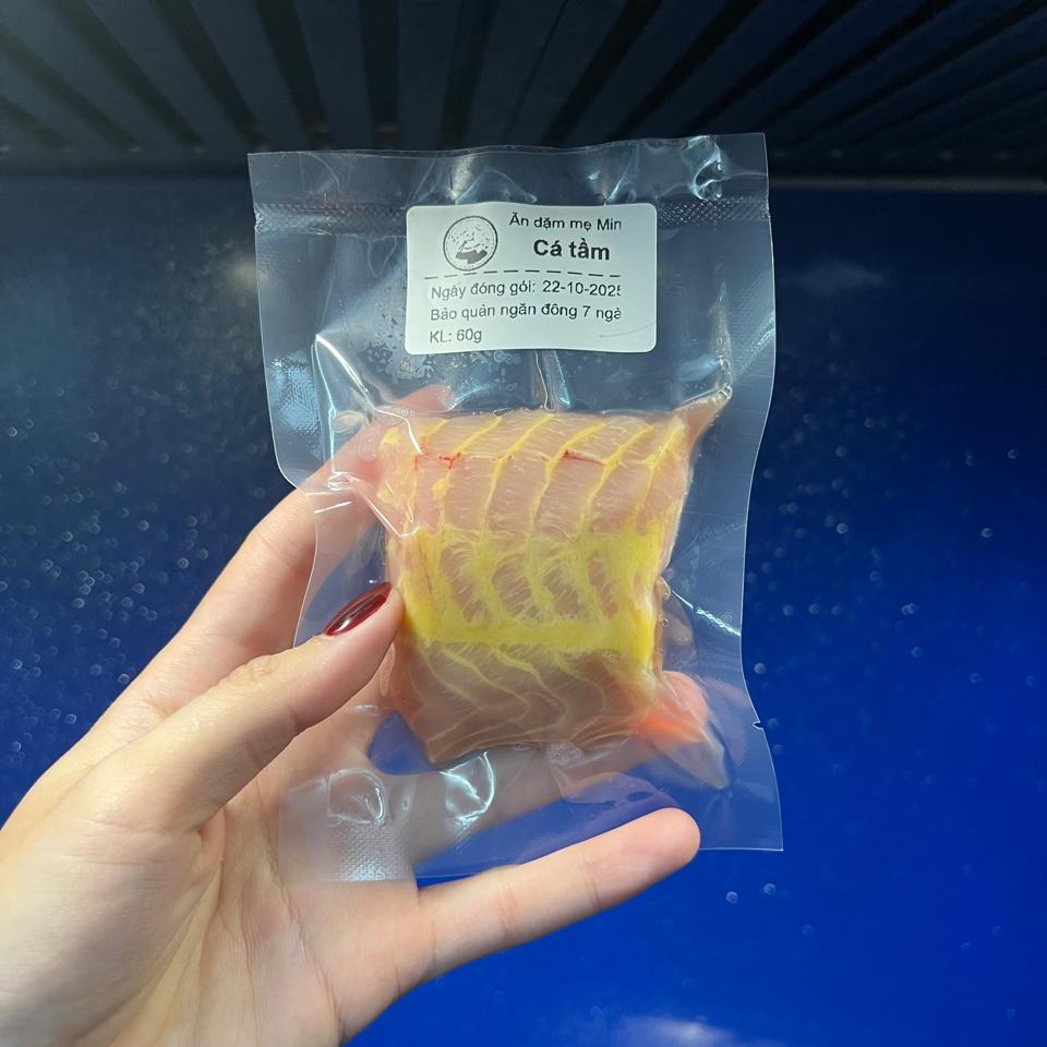 Cá tầm -60g-duoc-ban-tai-Ăn dặm mẹ Min