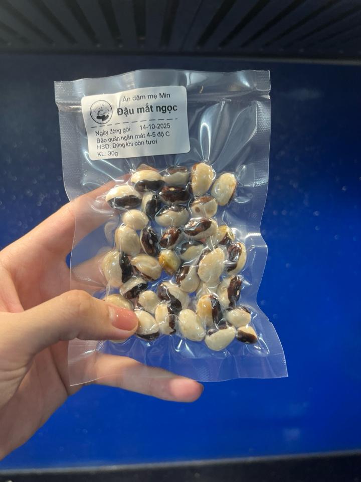 Đậu mắt ngọc tươi-duoc-ban-tai-Ăn dặm mẹ Min