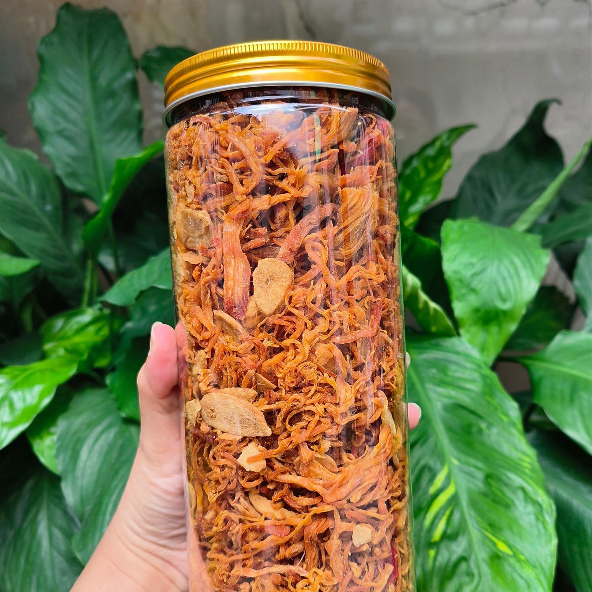 KHÔ GÀ CHÁY TỎI-duoc-ban-tai-Nhà của Mẹ Nghé Ngọ