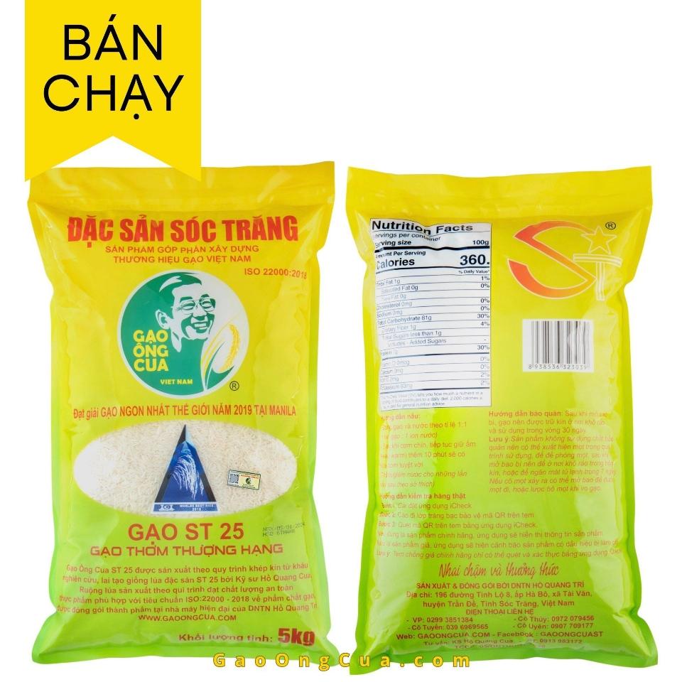 GẠO ST25 CHÍNH HÃNG ÔNG CUA -duoc-ban-tai-Nhà của Mẹ Nghé Ngọ