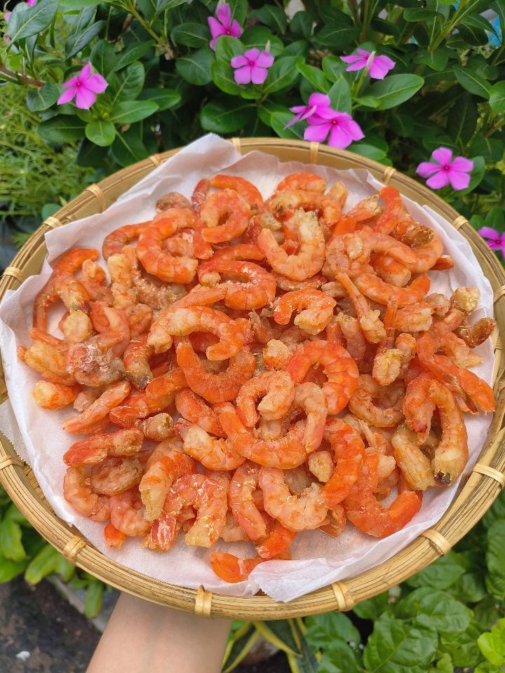 TÔM KHÔ NUÔI SIZE LỚN-duoc-ban-tai-Nhà của Mẹ Nghé Ngọ