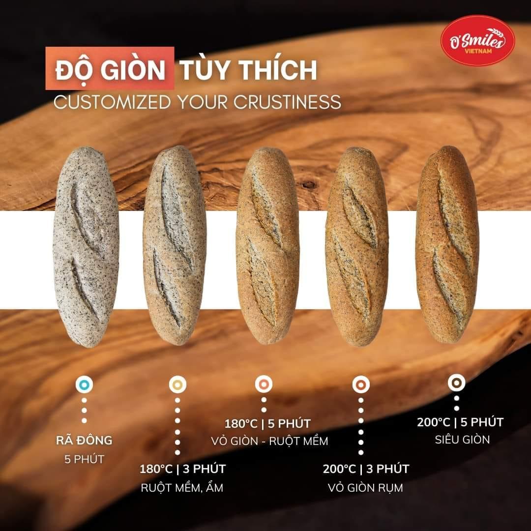 BÁNH MÌ CẤP ĐÔNG O'Smiles-duoc-ban-tai-Nhà của Mẹ Nghé Ngọ