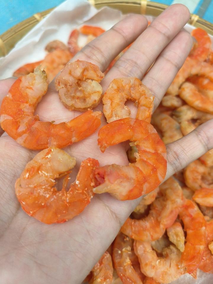 TÔM KHÔ NUÔI SIZE LỚN-duoc-ban-tai-Nhà của Mẹ Nghé Ngọ