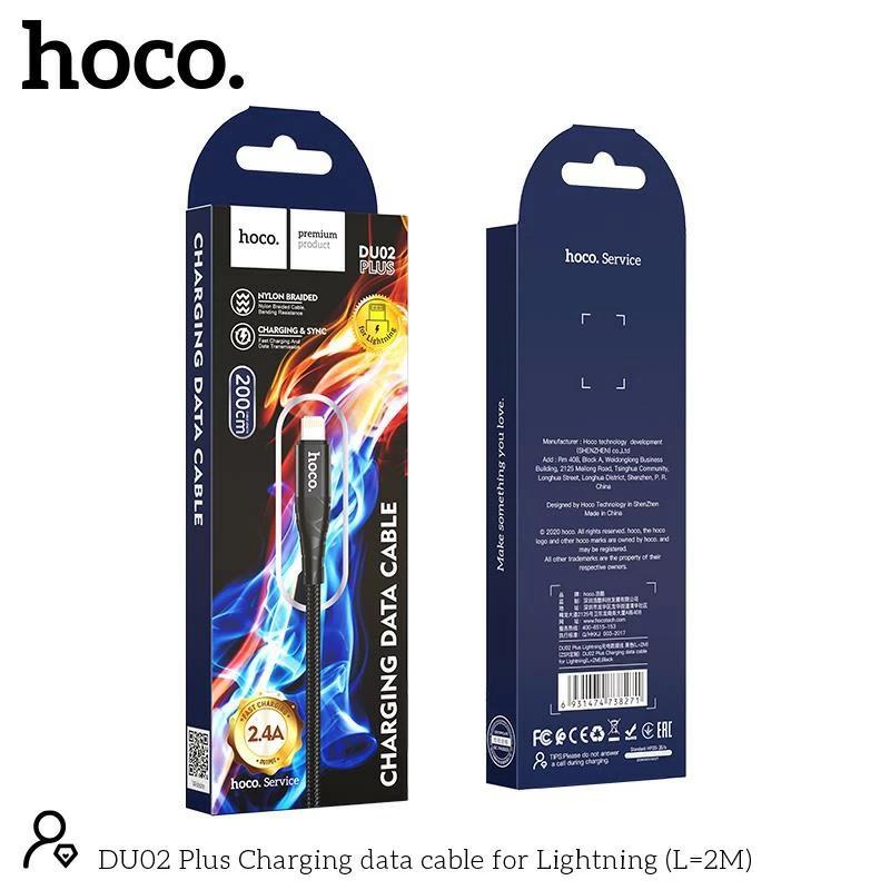 Cáp iP Hoco DU02 2m-duoc-ban-tai-PHỤ KIỆN LÊ TUẤN