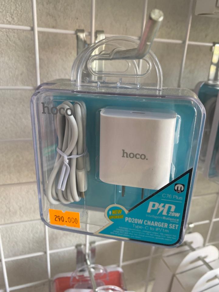 Bộ Sạc iP Hoco C76 20w-duoc-ban-tai-PHỤ KIỆN LÊ TUẤN