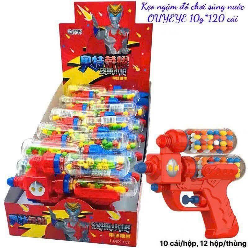 Súng nước gắn kẹo - lốc 12c-duoc-ban-tai-NPP Quang Duy Toys