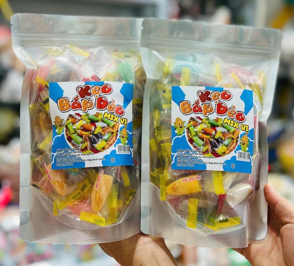 Kẹo dẻo bắp màu vàng túi 500g màu vàng-duoc-ban-tai-BÁNH PÍA HẢI SƠN