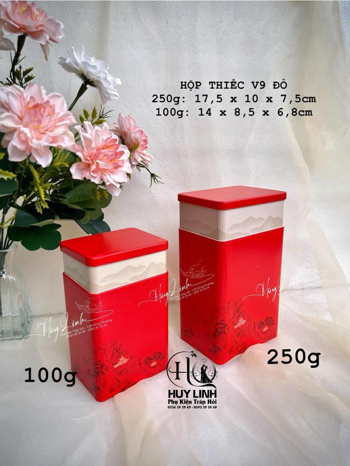Hộp thiếc V9 ĐỎ-duoc-ban-tai-Phạm Thuỳ Linh