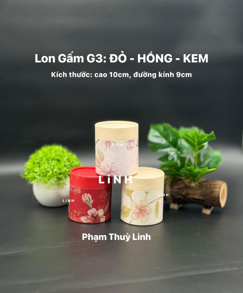 Lon Gấm G3 (cao 10cm, ngang 9cm)-duoc-ban-tai-Phạm Thuỳ Linh
