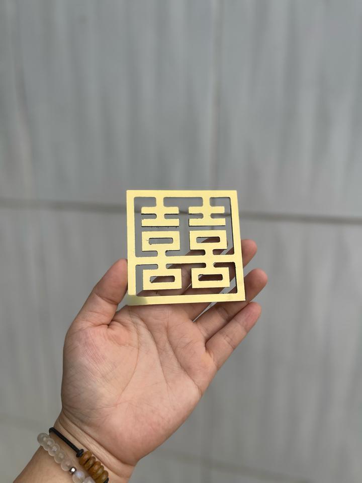 Chữ hỷ alu vuông -duoc-ban-tai-PHẠM THUỲ LINH CS2 (Sài Gòn)