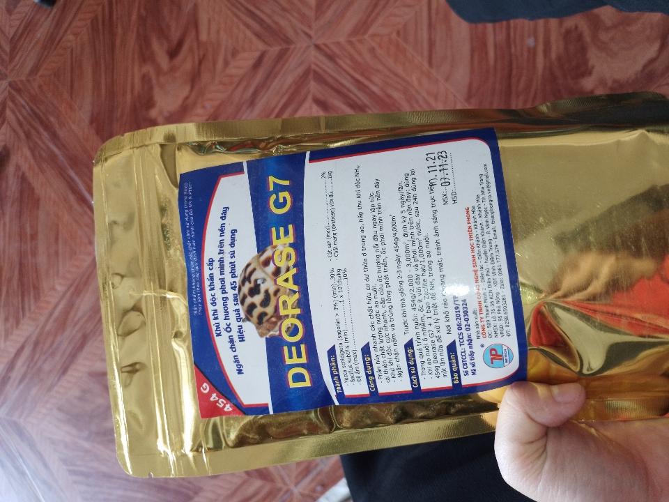 TP DEORASE G7 -duoc-ban-tai-ĐẠI LÝ THỨC ĂN - THUỐC - VÔI - HOÁ CHẤT THỦY SẢN TUYẾT QUYỀN