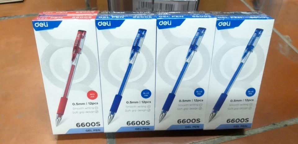 Bút gel DELI 6600S-xanh-duoc-ban-tai-VĂN PHÒNG PHẨM QUỐC ANH
