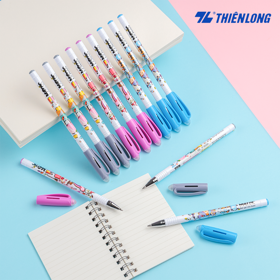 Bút gel xóa TP-GELE01-xanh-duoc-ban-tai-VĂN PHÒNG PHẨM QUỐC ANH