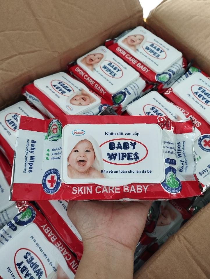 Khăn ướt BABY WIPES-duoc-ban-tai-VĂN PHÒNG PHẨM QUỐC ANH