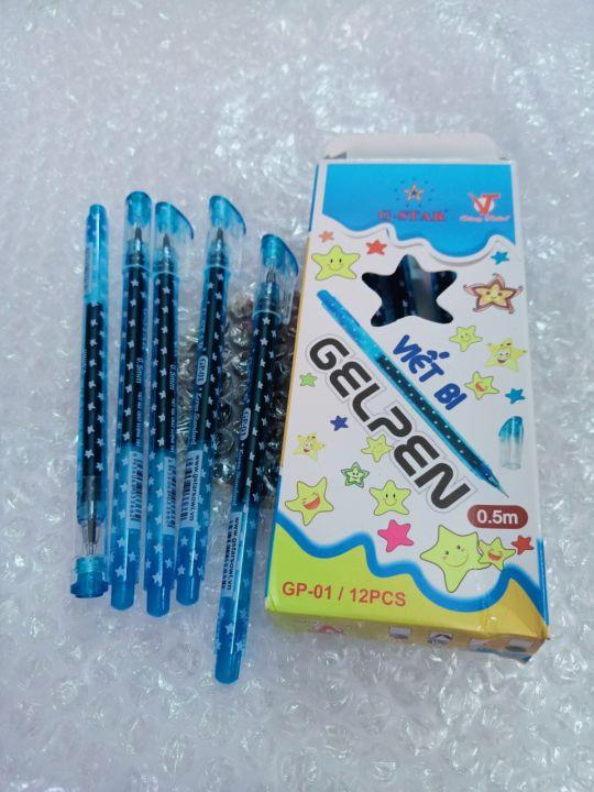 Bút Gel G*STAR GP-01-xanh -đen-duoc-ban-tai-VĂN PHÒNG PHẨM QUỐC ANH