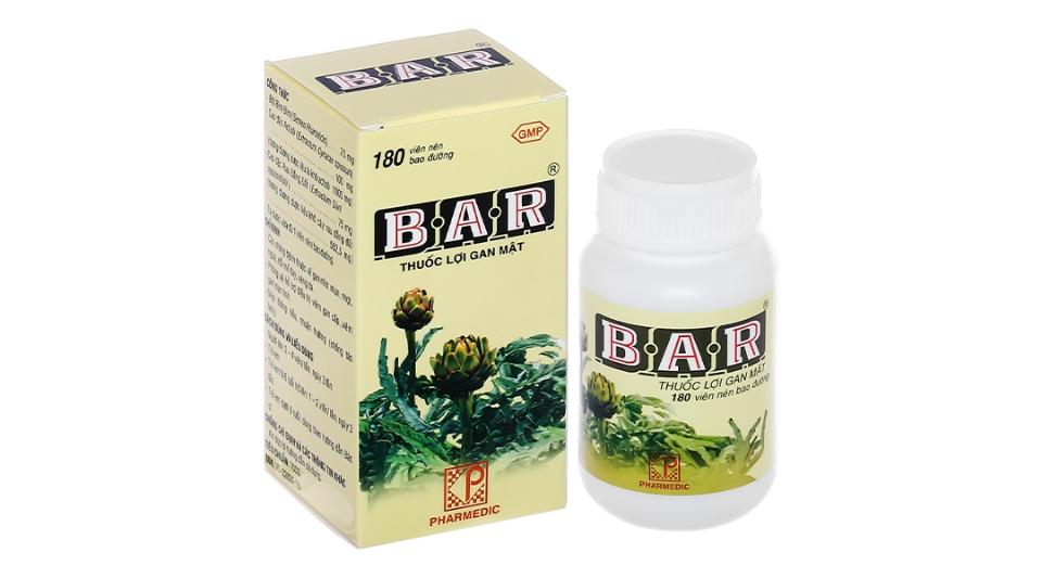 Thuốc lợi gan mật BAR-duoc-ban-tai-QUẦY THUỐC MỸ PHẨM PHÚC AN
