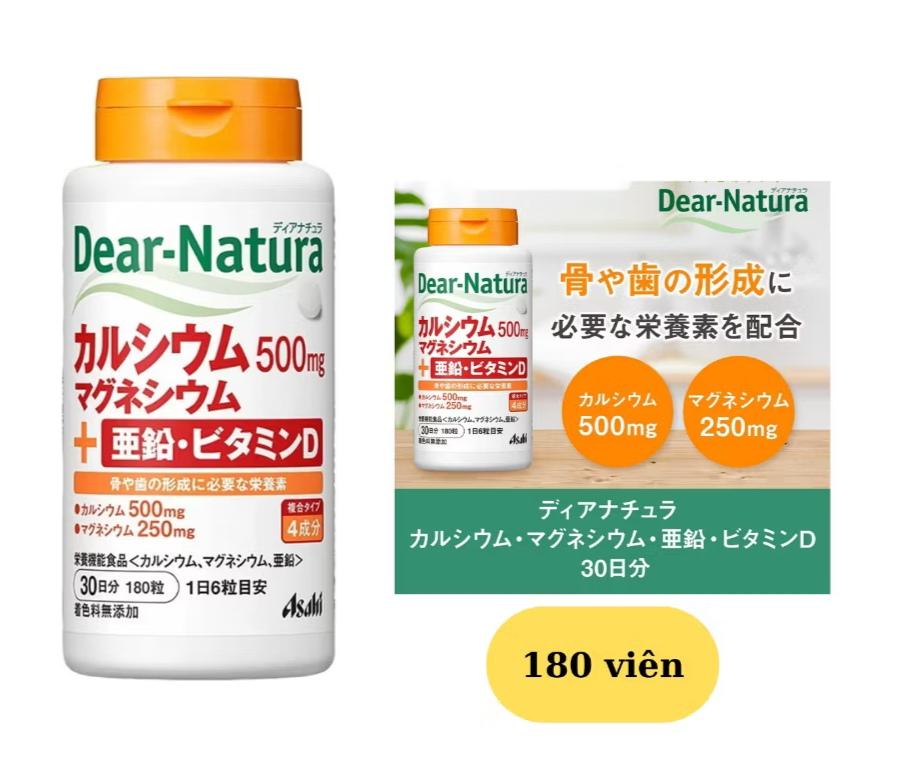 Calci D3 Dear Natura-duoc-ban-tai-QUẦY THUỐC MỸ PHẨM PHÚC AN