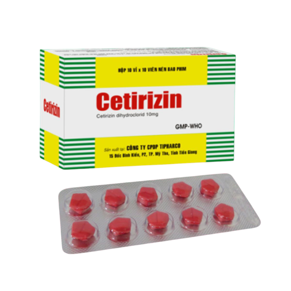 Cetirizin 10 Tiphar-duoc-ban-tai-QUẦY THUỐC MỸ PHẨM PHÚC AN
