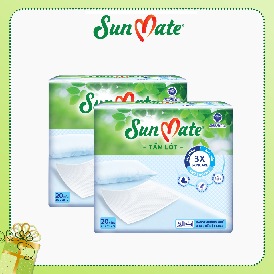 TẤM LÓT SUNMATE-duoc-ban-tai-QUẦY THUỐC MỸ PHẨM PHÚC AN