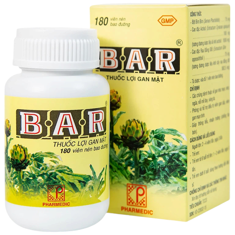 Thuốc lợi gan mật BAR-duoc-ban-tai-QUẦY THUỐC MỸ PHẨM PHÚC AN