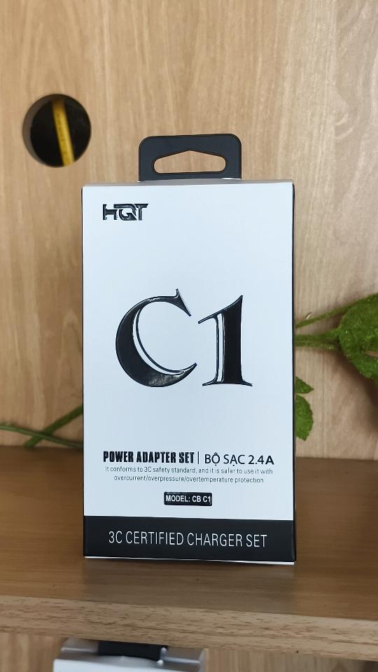 Bộ Sạc CB C1 2.4A-duoc-ban-tai-Vinh Mobile