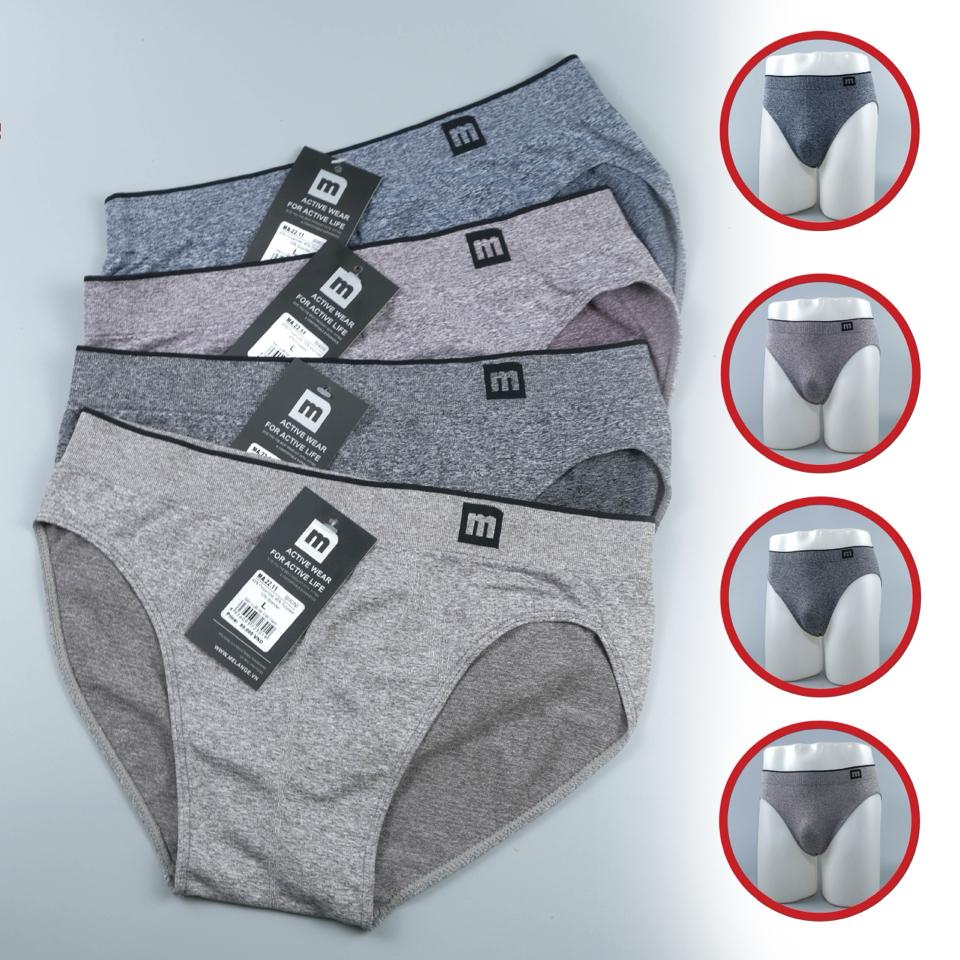 Quần sịp dệt kim cao cấp Melange bikini-duoc-ban-tai-Thương Hiệu Thời Trang L9